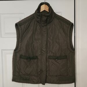 Thread And Supply Military Green Style Vest Small Oversize